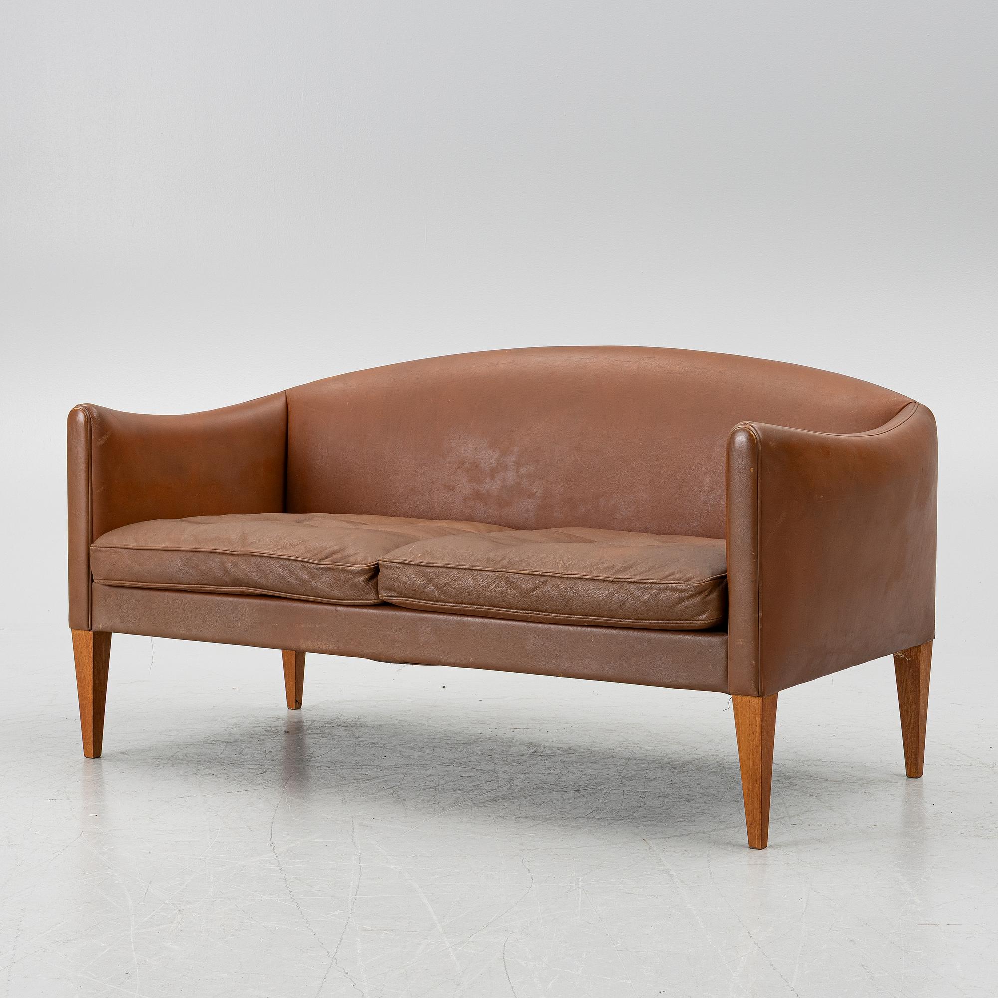 Illum Wikkelsø, soffa, Holger Christiansen, Danmark, 1960-tal.