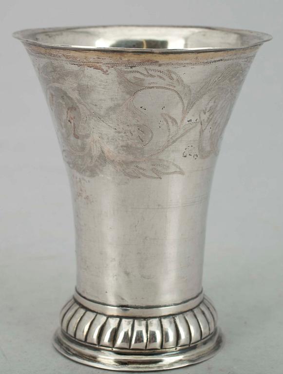 BÄGARE, silver, Åbo, Gabriel Holming 1803-17. Tot vikt ca 53,9.