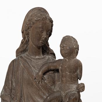 Sculpture, pietà, Switzerland, 19th century.