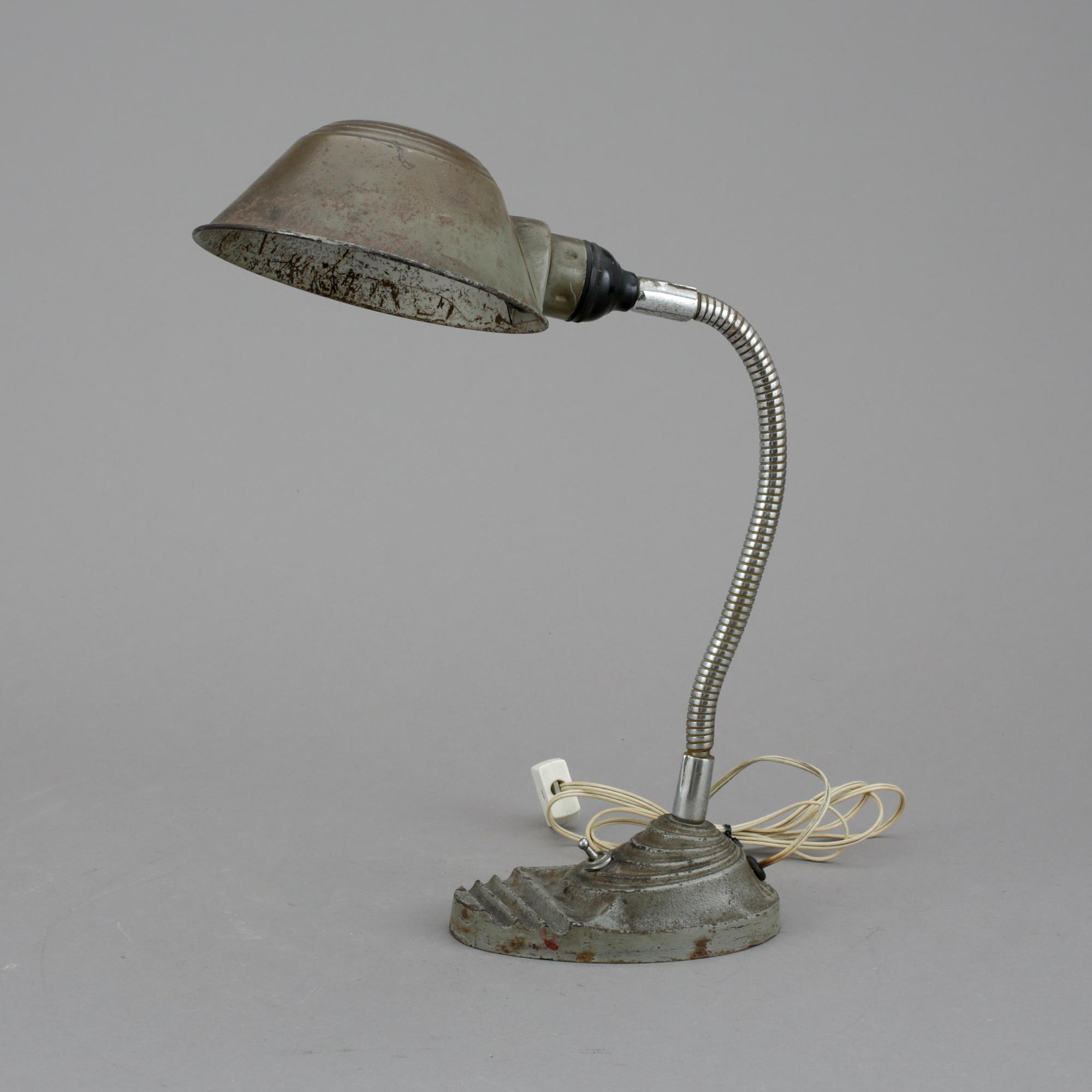 BORDSLAMPA, 1940/50-tal.