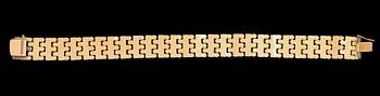ARMBAND, 18 k guld. Vikt ca 16,9 g.