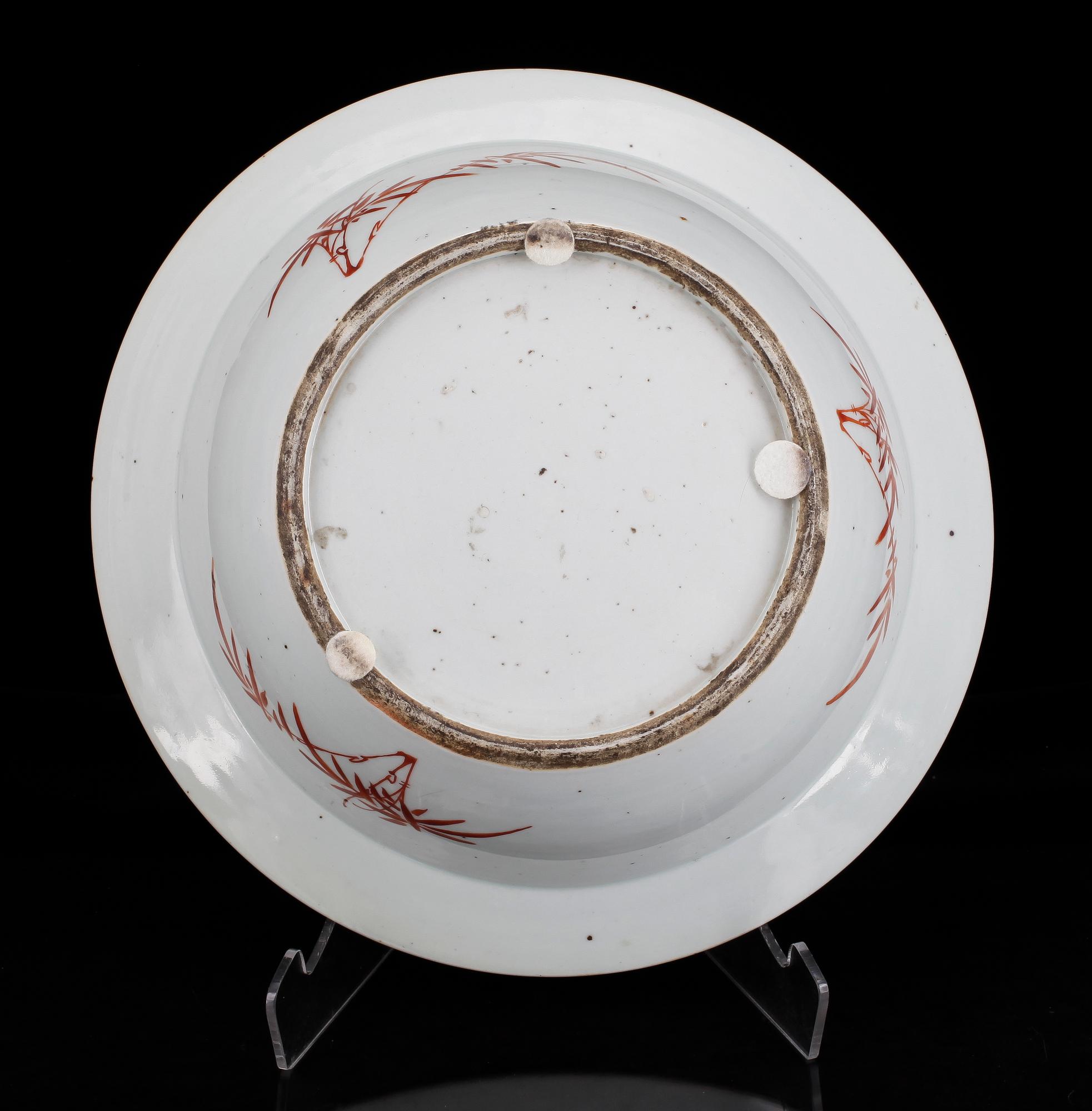 HANDFAT, porslin. Kina. Sen Qing. 1800/1900-tal.
