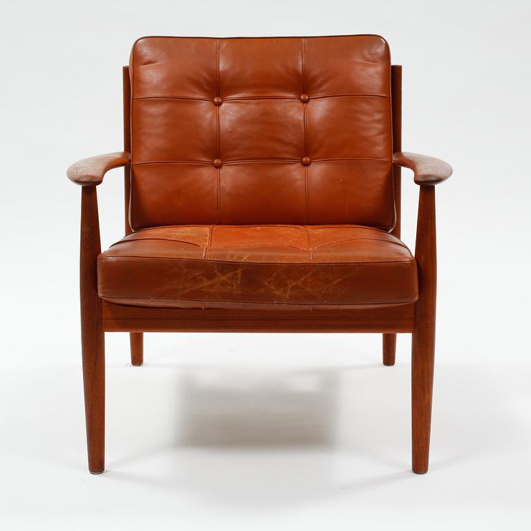 FÅTÖLJ, Grete Jalk, France & Søn, 1900-talets andra hälft.