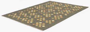 Brita Grahn, a carpet, tapesty weave, c 253 x 191 cm, signed BG.