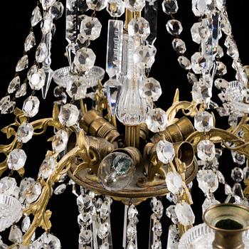 A late 19th century ceiling light.