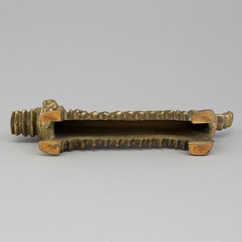 A second half of the 20th century andiron.