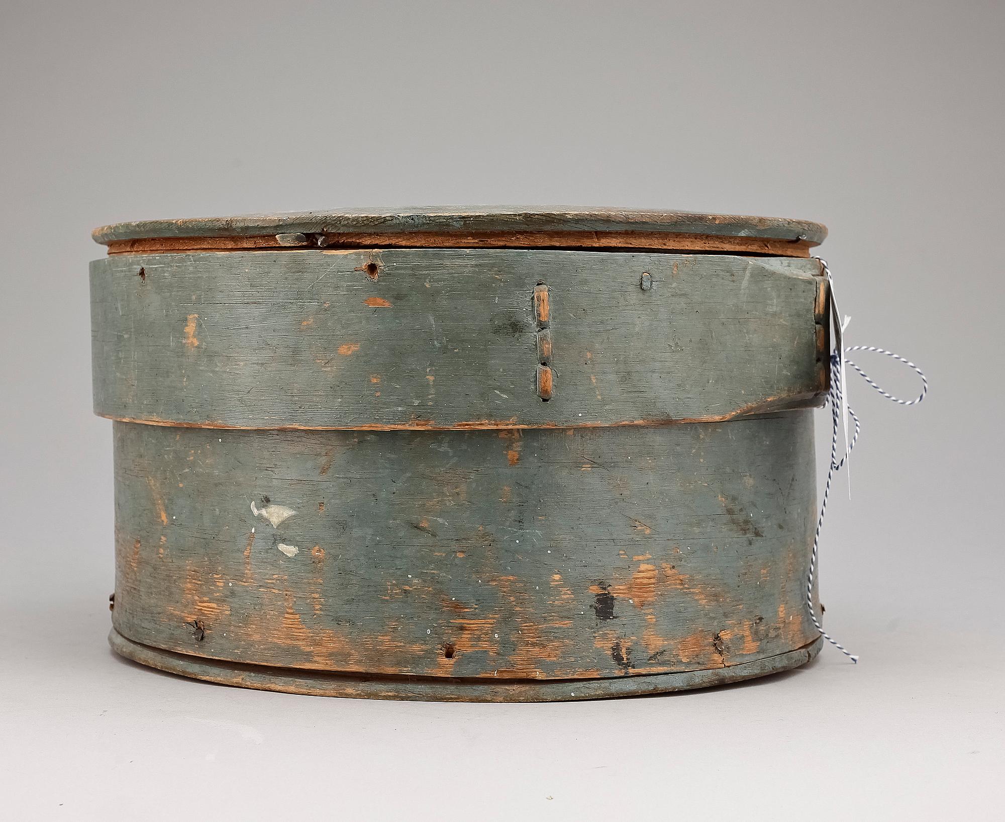 SVEPASK, trä, troligen Hälsingland, dat 1755.