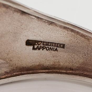 Björn Weckström, bracelet, "Zelda", silver. Lapponia, 1982.