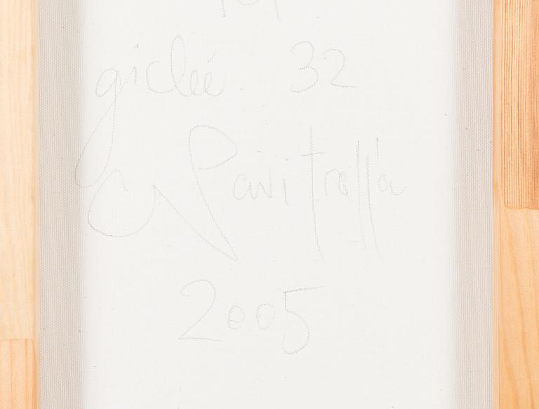 Navitrolla, giclée, signeerattu ja päivätty 2005 a tergo, merkitty 32.