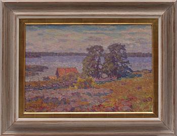 Wilhelm Behm · WILHELM BEHM, olja på duk, sign o dat 1925.