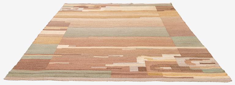 Greta Skogster-Lehtinen, karvalankamatto, Aaltosen Mattokutomo, Kiikka 1930-luku. Noin 363 x 250 cm.