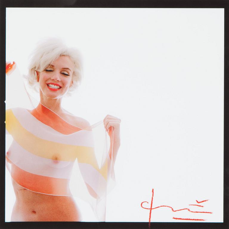 Bert Stern, "Marilyn Monroe (From the Last Sitting)", 1962.