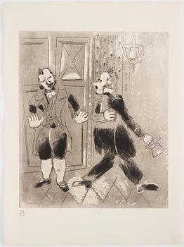 MARC CHAGALL, 71 st etsningar ur upplagan om 285 exemplar på Arches/MBM/J. Perrigot-papper, 1923-1948.