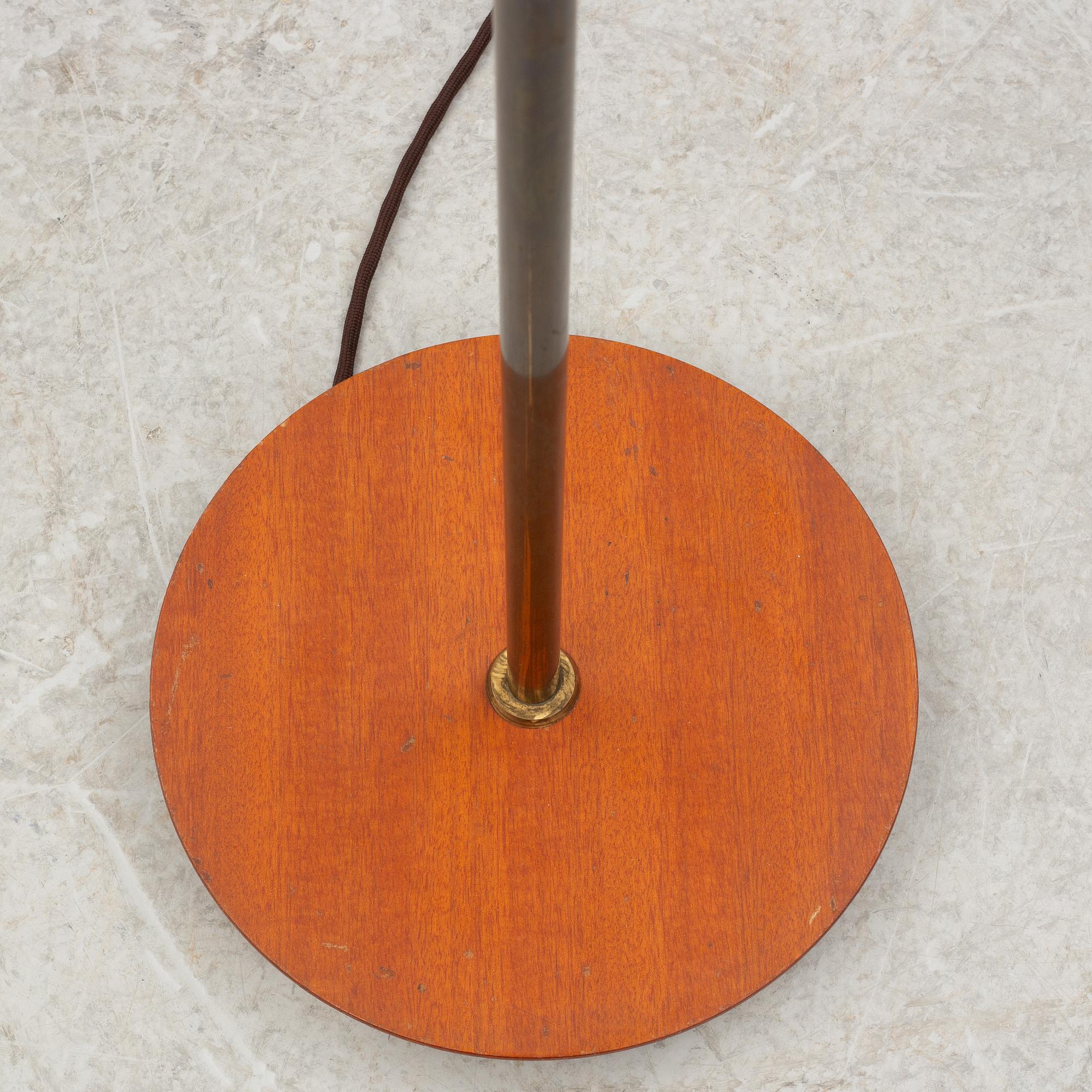 Bertil Brisborg, a model "531-101" floor lamp, The "Triva"-series, Nordiska Kompaniet, Sweden, 1940's/50's.
