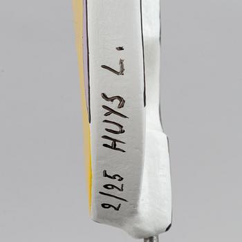 Ludo Huys, sculpture in painted polyester, signed and numbered 2/25.