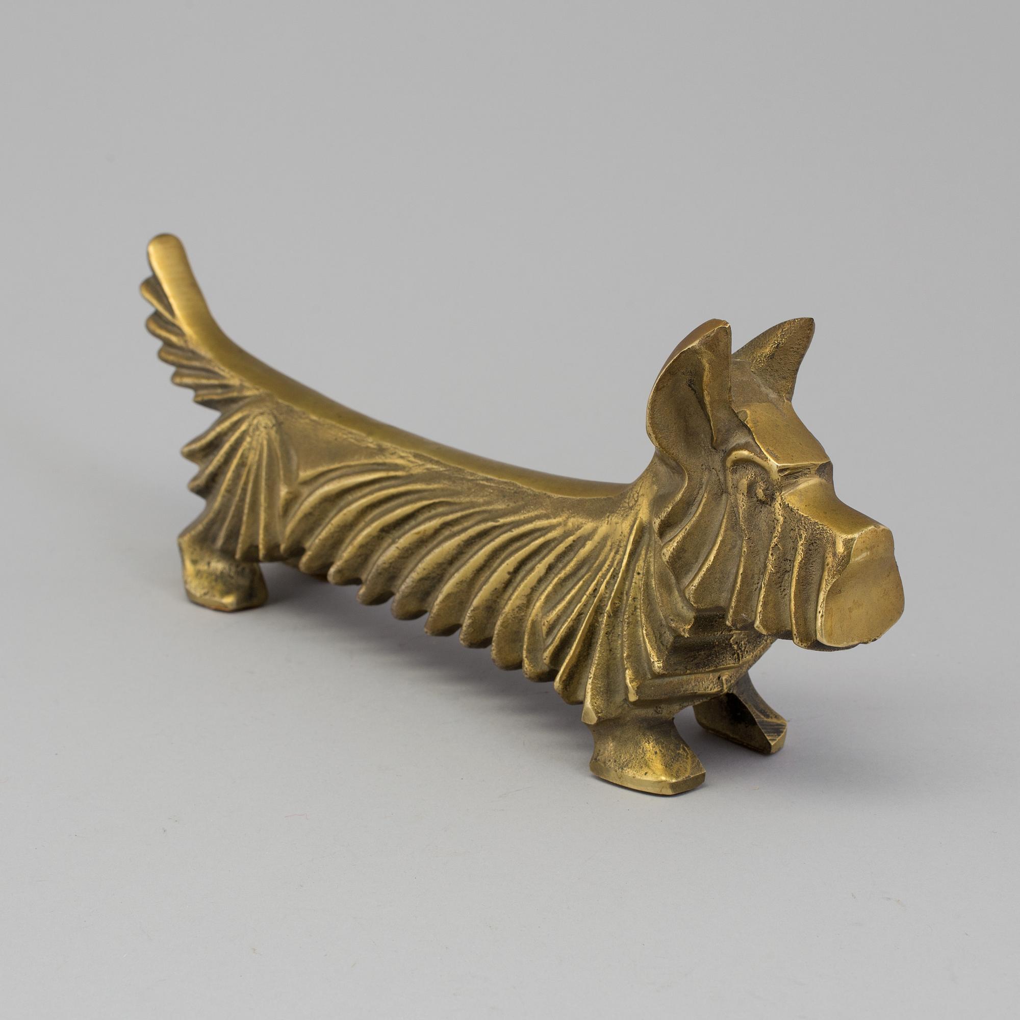 A second half of the 20th century andiron.