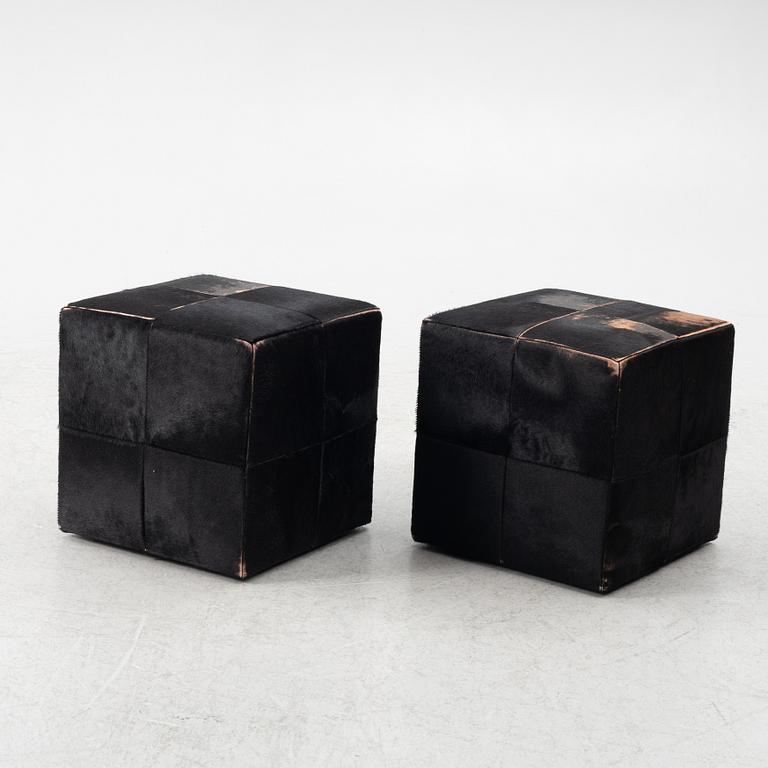 Minotti, sittpuffar, ett par, "Villon".