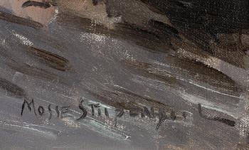 MOSSE STOOPENDAAL,olja på duk, signerad.