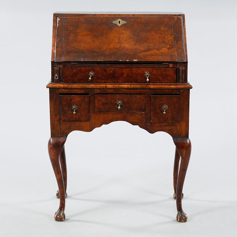 A Queen Anne bureau from the middle of the 18th century.