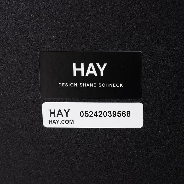 Shane Schneck, sidobord, 2 st, "Bowler", Hay.