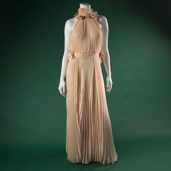 An EVENING DRESS, by ELISABETTA FRANCHI, Paris, in size 42(IT).