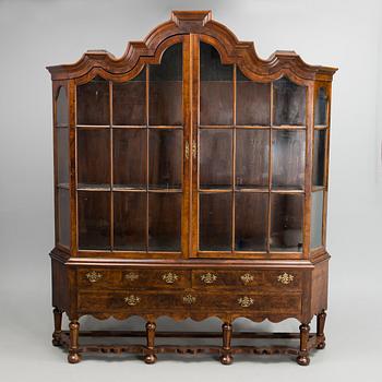 A 19th century Dutch display cabinet.