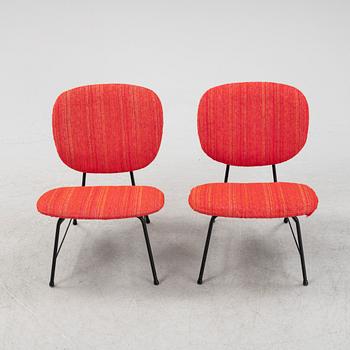 A pair of 'Parkett II' lounge chairs, IKEA, Sweden, 1960's.