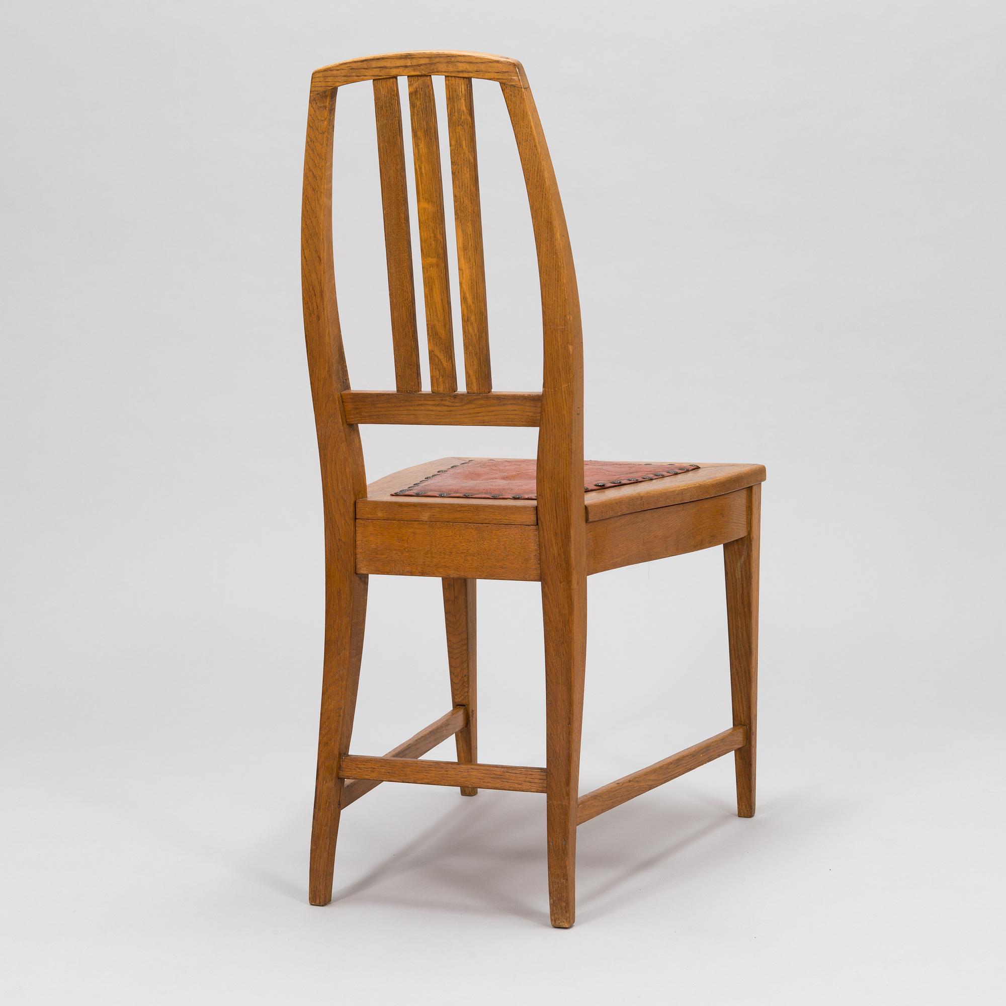 Louis Sparre, a chair for Aktiebolaget Iris. Around 1900.
