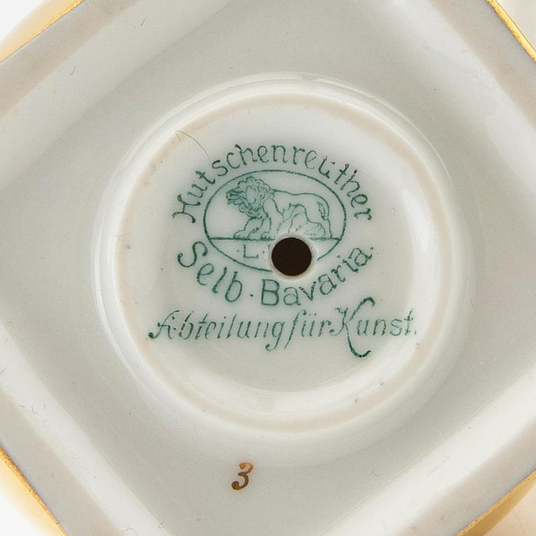 Figuriner 6 st Hutchenreuther/Dahl Jensen/Rosenthal 1900-talets mitt porslin.