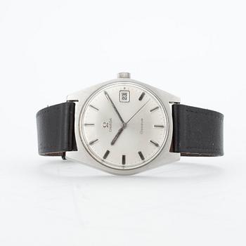 MIESTEN RANNEKELLO, Omega, Geneve, terästä, 1960-70-luku.