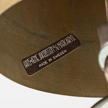 Hans-Agne Jakobsson, Ceiling lamps, a pair, 1960s/70s.