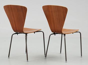 STOLAR, 2st, märkta made in Denmark, teak, 1950-60-tal.