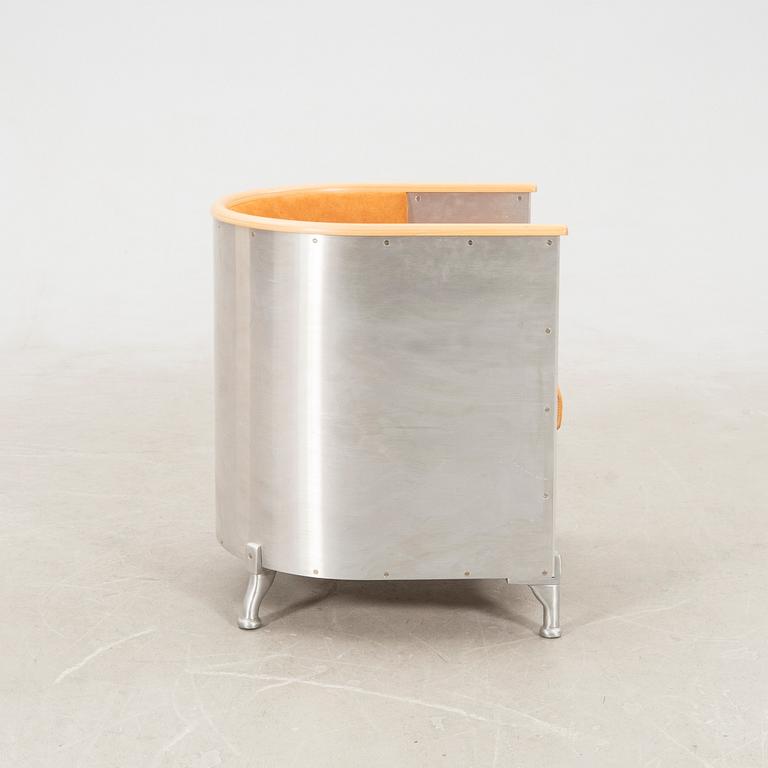 Mats Theselius, armchair, "Aluminium Chair" for Källemo, late 20th century.