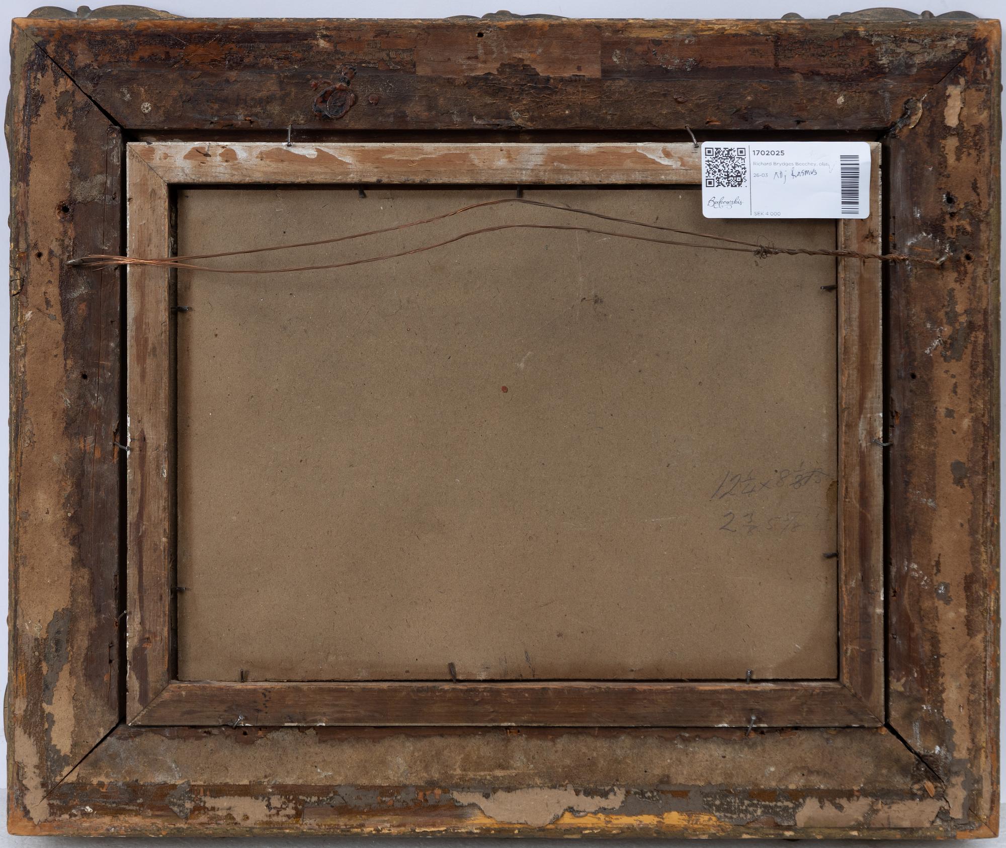 Richard Brydges Beechey, attributed to, Storm at the lighthouse.