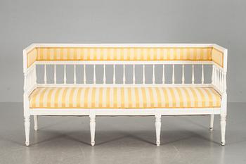 SOFFA, gustaviansk stil, 1900-tal.