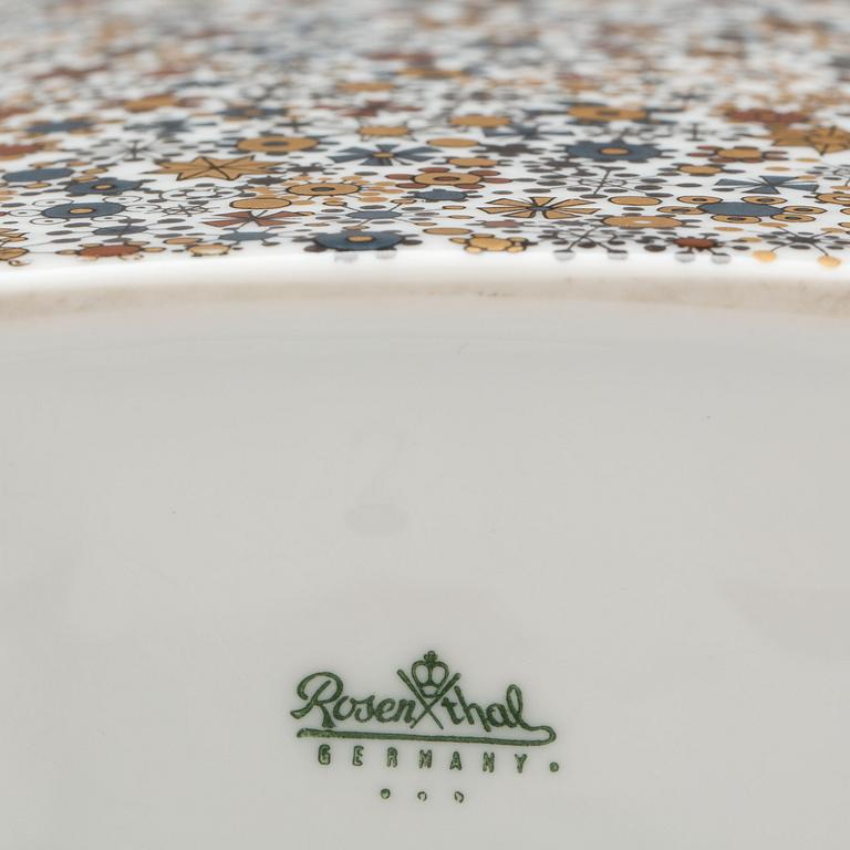 MOCKASERVIS, 15 delar, porslin, Rosenthal.