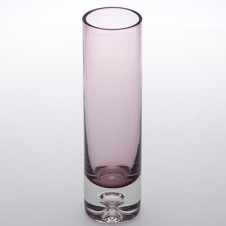 VAS, glas, signerad Tapio Wirkkala 3586. 1960-tal.