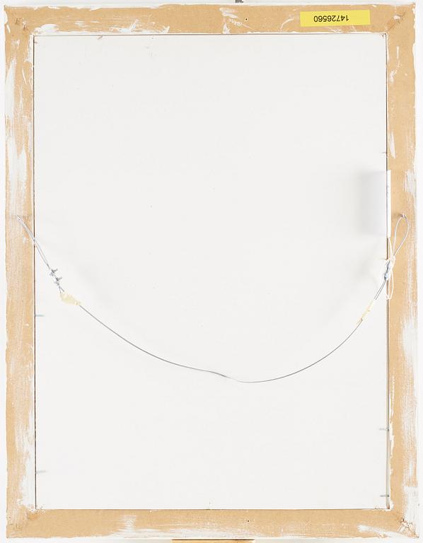 MARIANNE LINDBERG DE GEER, pastel on paper, signed and dated on verso.