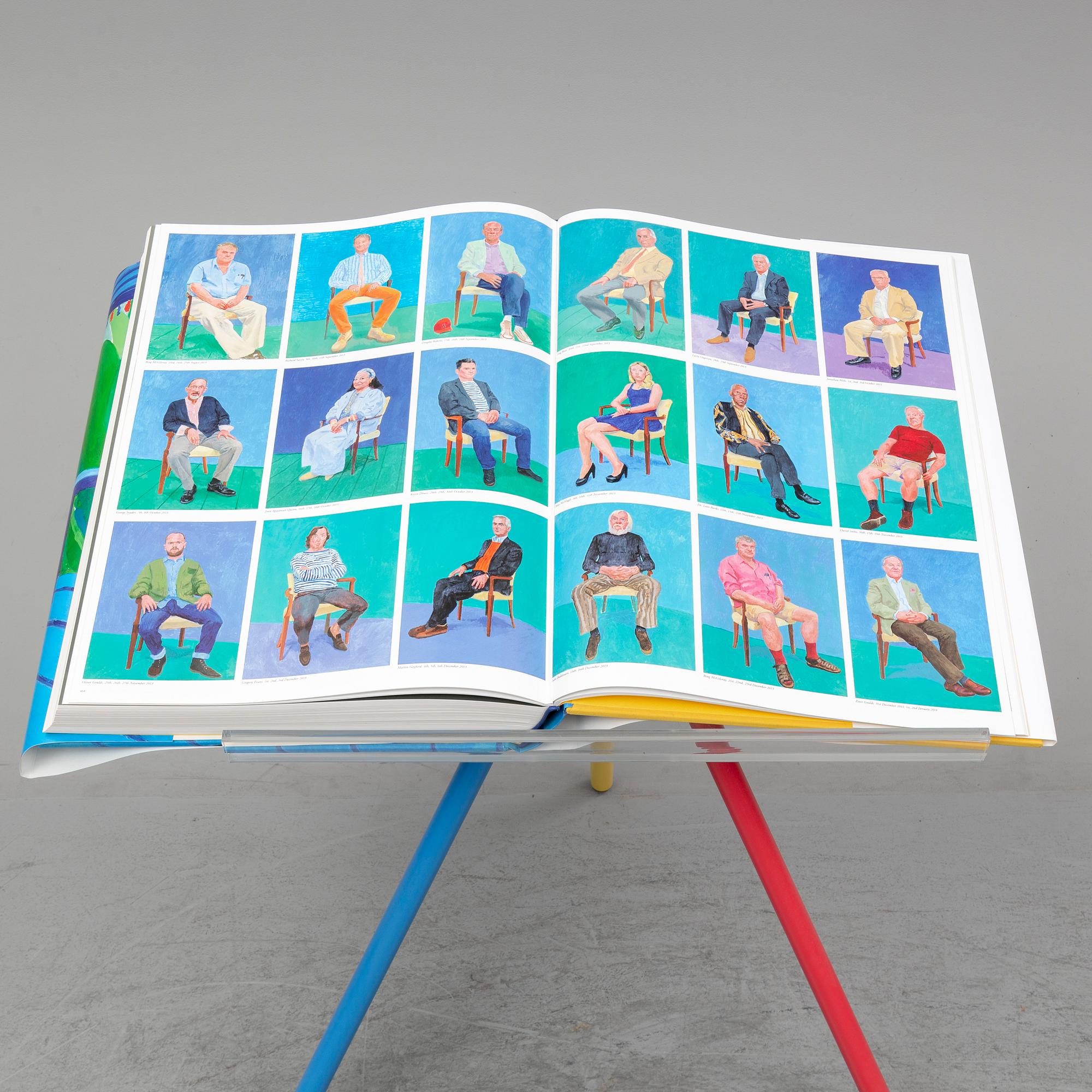 DAVID HOCKNEY, "Sumo". A Bigger Book by Taschen. Signerad.