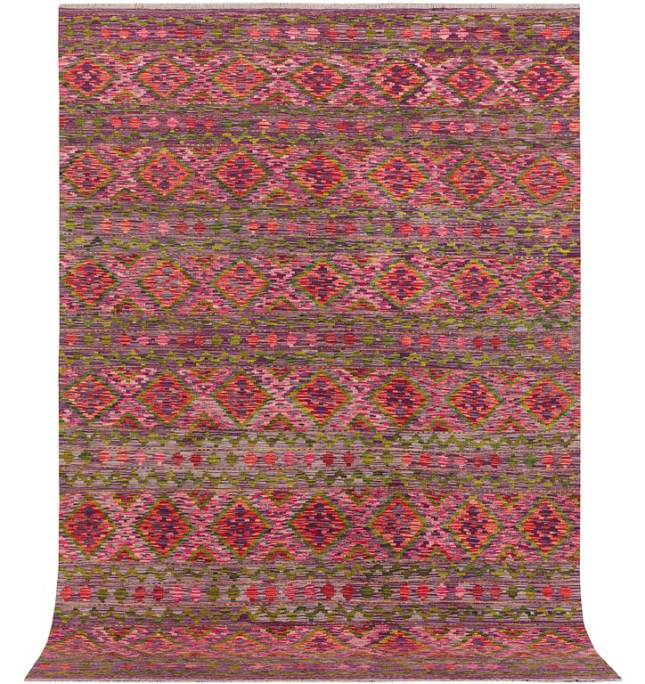 Matta, Afghansk Kelim, ca 302 x 199 cm.