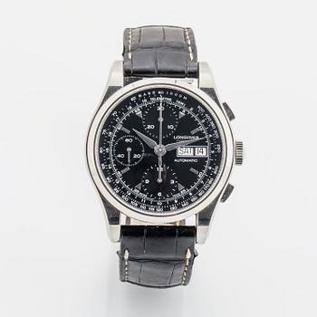 Longines, Heritage 1954, 'Telemetre', wristwatch, 40 mm.