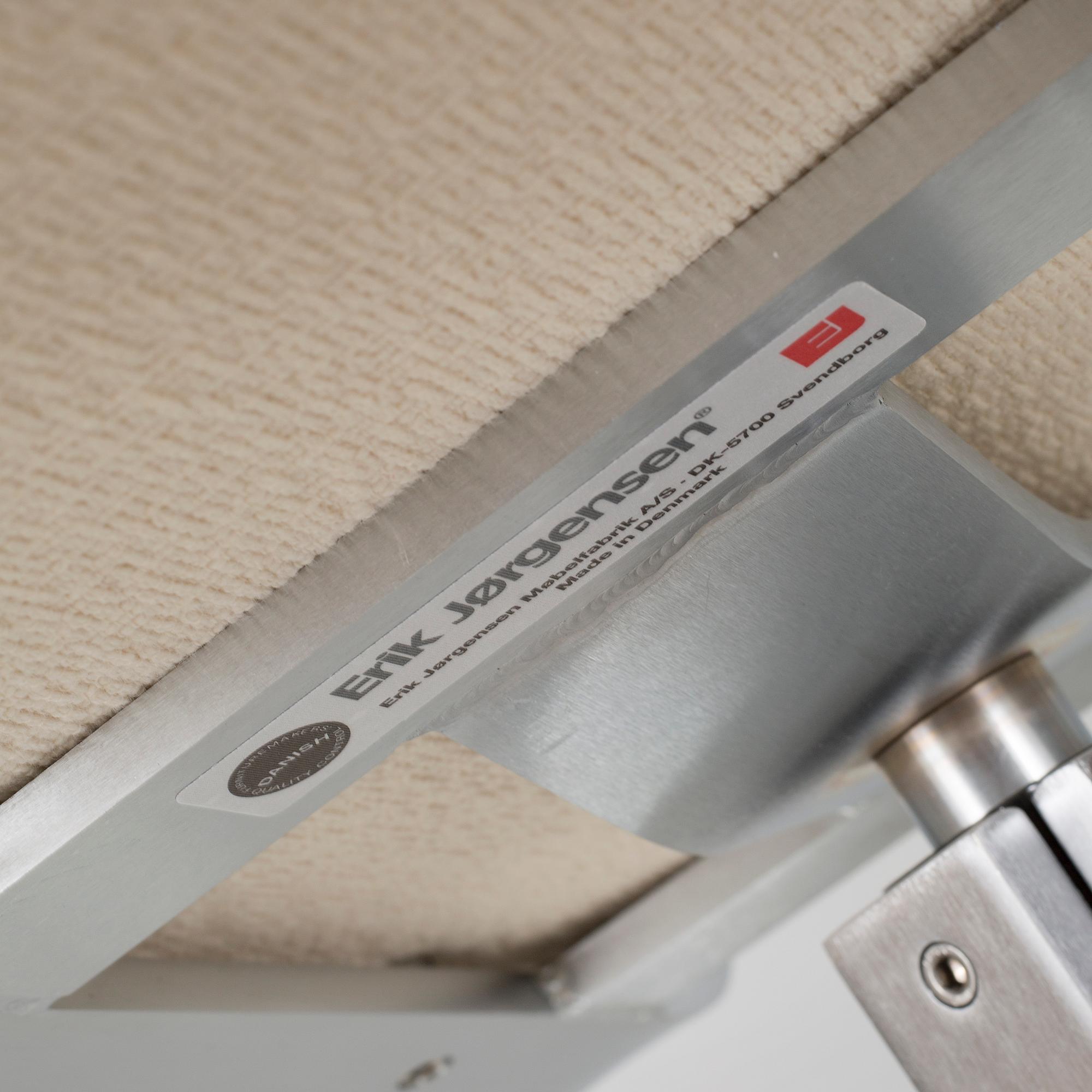 A lounge chair by Poul Volther for Erik Jørgensen in Denmark, model "Corona", around the year 2000.