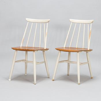 Ilmari Tapiovaara, four mid-20th century 'Fanett' chairs for Asko.