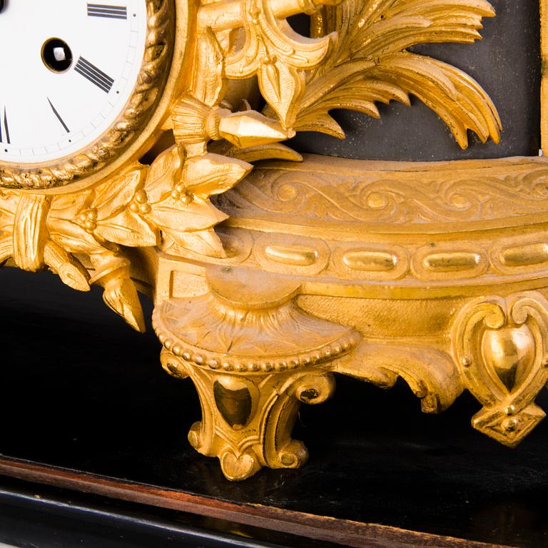 A French mantel clock from the end of the 19th Century.