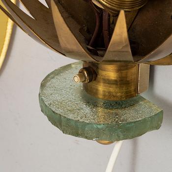 VÄGGLAMPOR, ett par, Swedish Modern, 1940-tal.