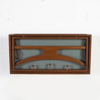 Adam Hoff and Poul Östergaard, an oak coat hanger, Virum Möbelsnickeri, Denmark, mid 20th Century.