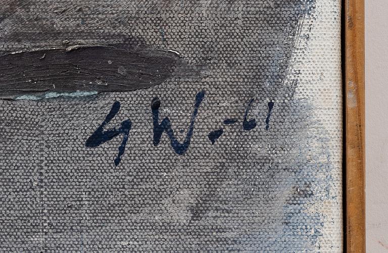 Gösta Werner, Abstrakt komposition.