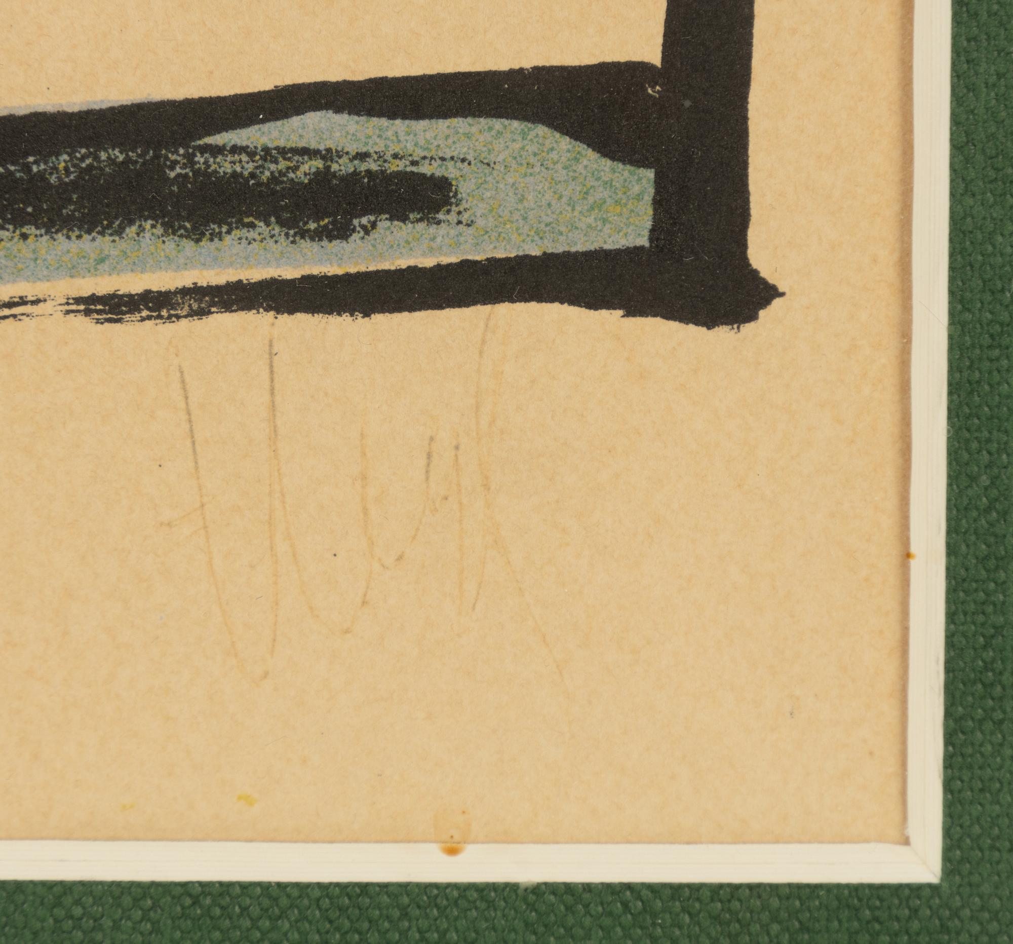 Fernand Léger, "Nature Morte au Vasebleu".