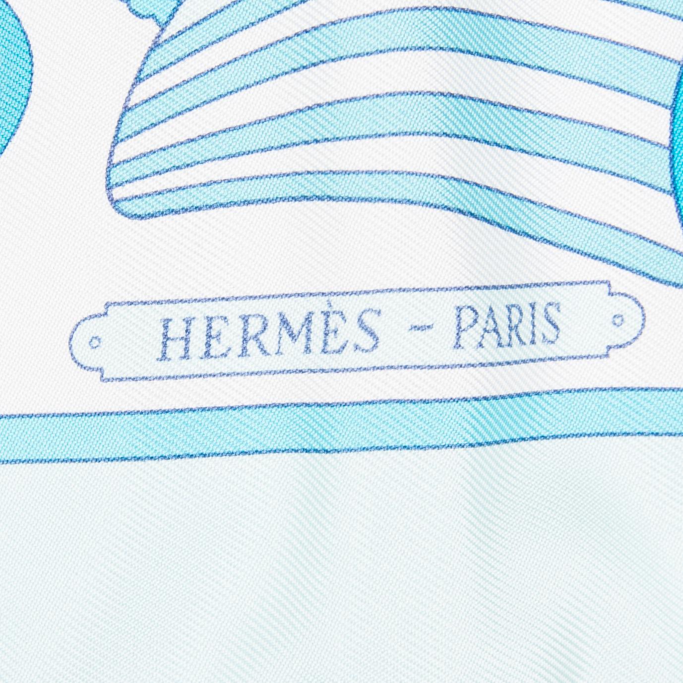 POCHETTE / NÄSDUK, "Thalassa", Hermès.