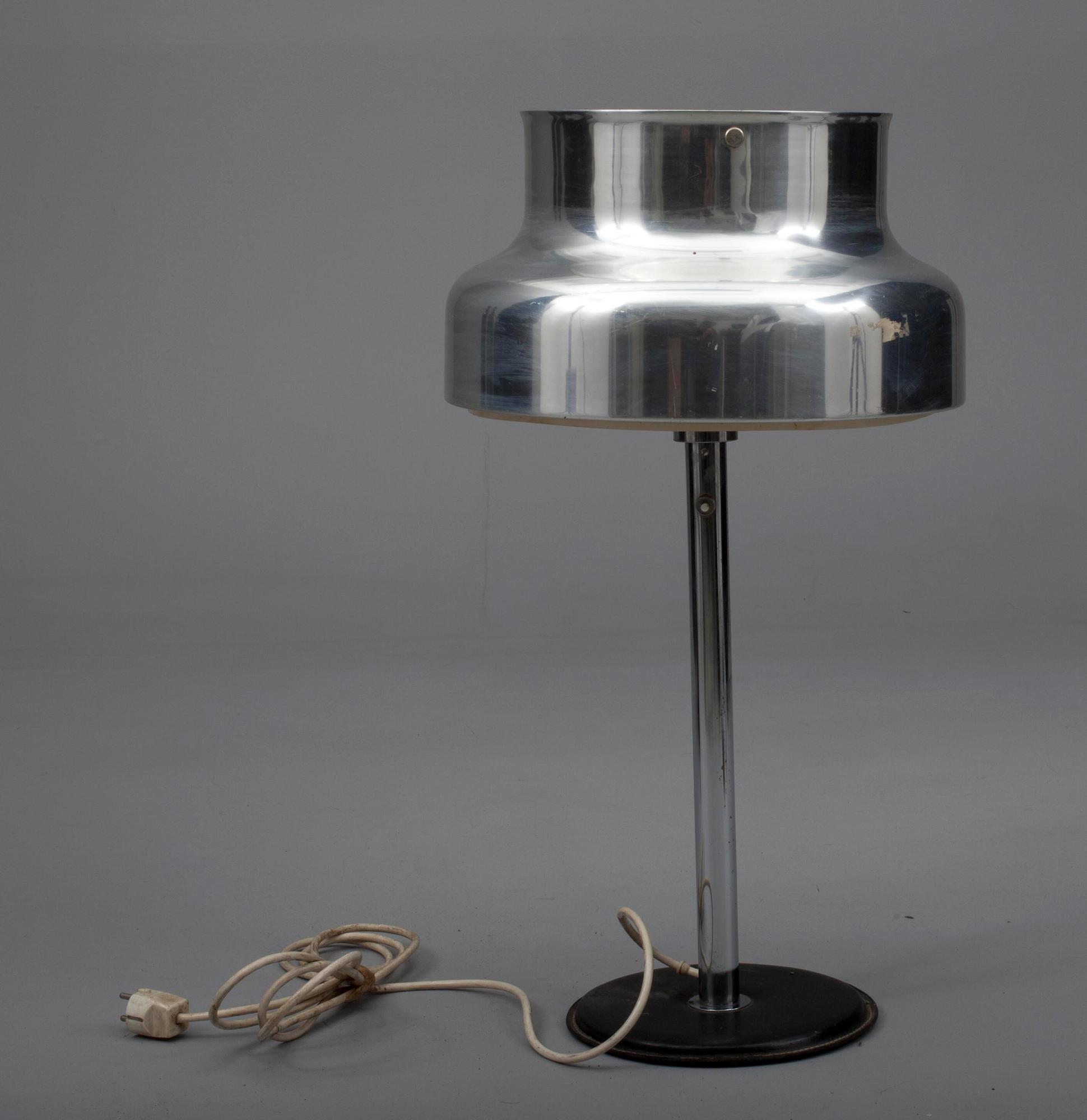 BORDSLAMPA, aluminium, "Bumlingen", Ateljé Lyktan, Åhus.